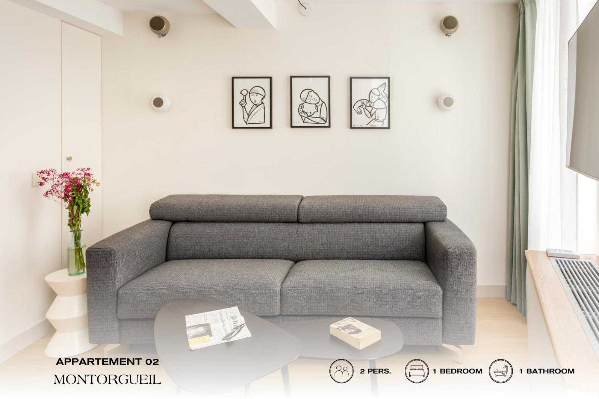Apartmán Beauquartier - Montorgueil Paříž Exteriér fotografie