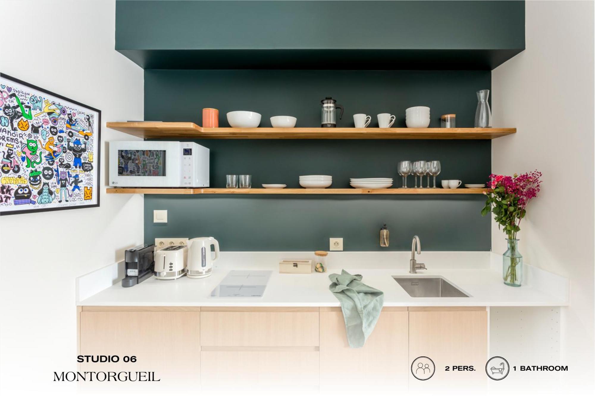Apartmán Beauquartier - Montorgueil Paříž Exteriér fotografie