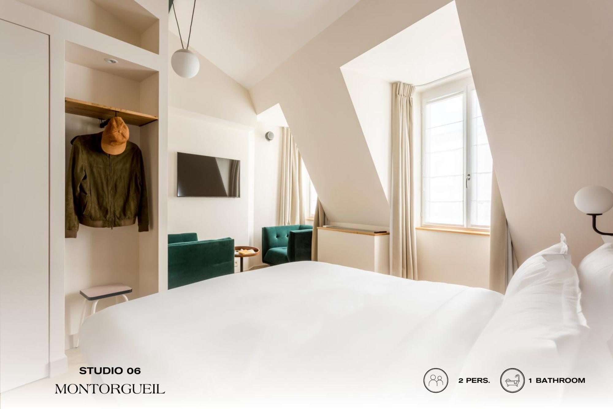 Apartmán Beauquartier - Montorgueil Paříž Exteriér fotografie