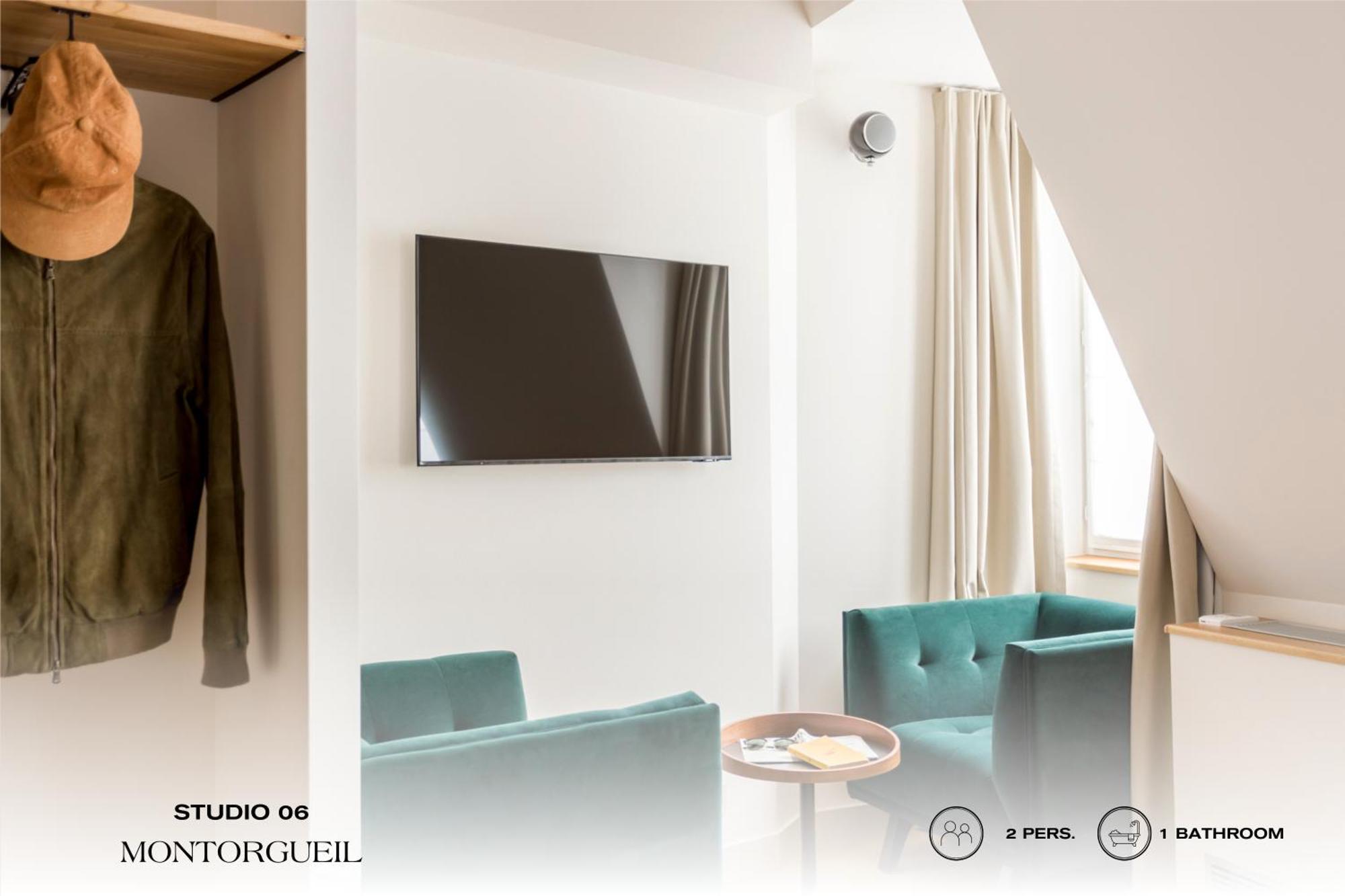 Apartmán Beauquartier - Montorgueil Paříž Exteriér fotografie