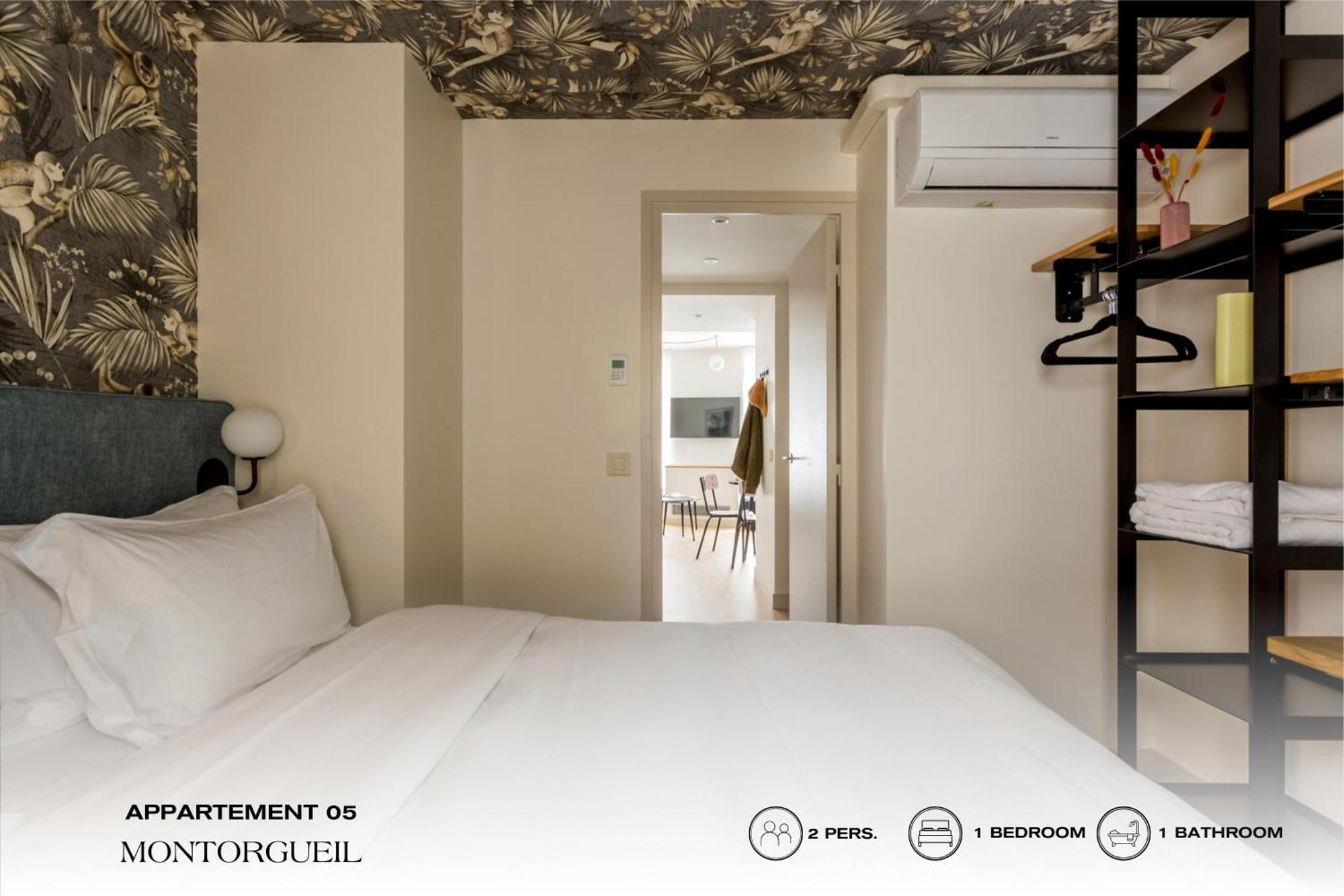Apartmán Beauquartier - Montorgueil Paříž Exteriér fotografie