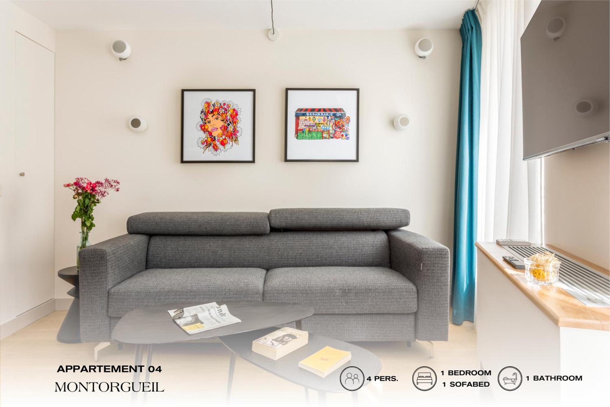 Apartmán Beauquartier - Montorgueil Paříž Exteriér fotografie