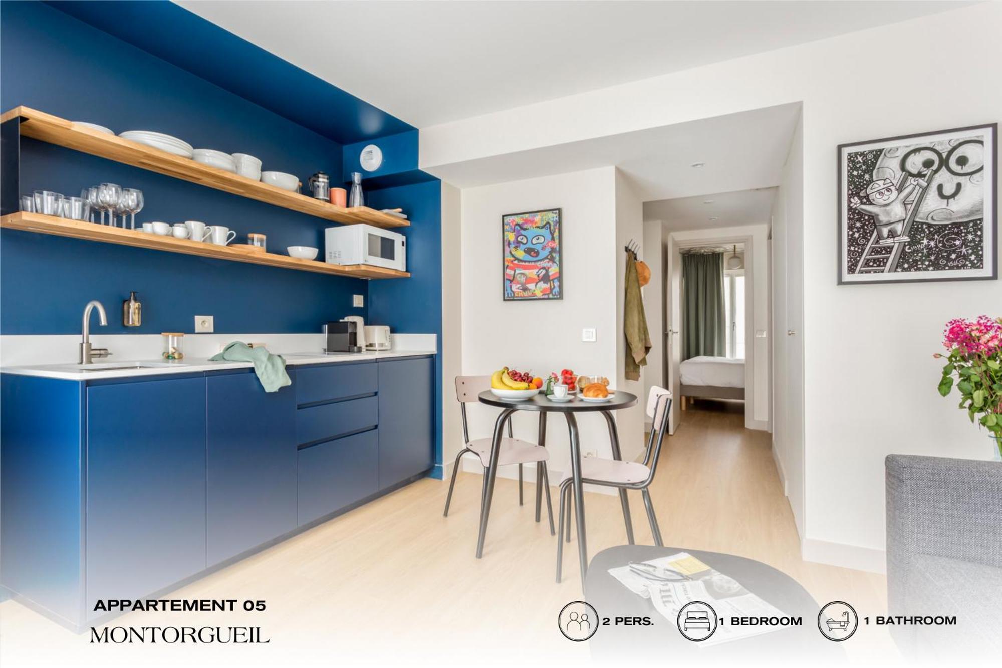 Apartmán Beauquartier - Montorgueil Paříž Exteriér fotografie