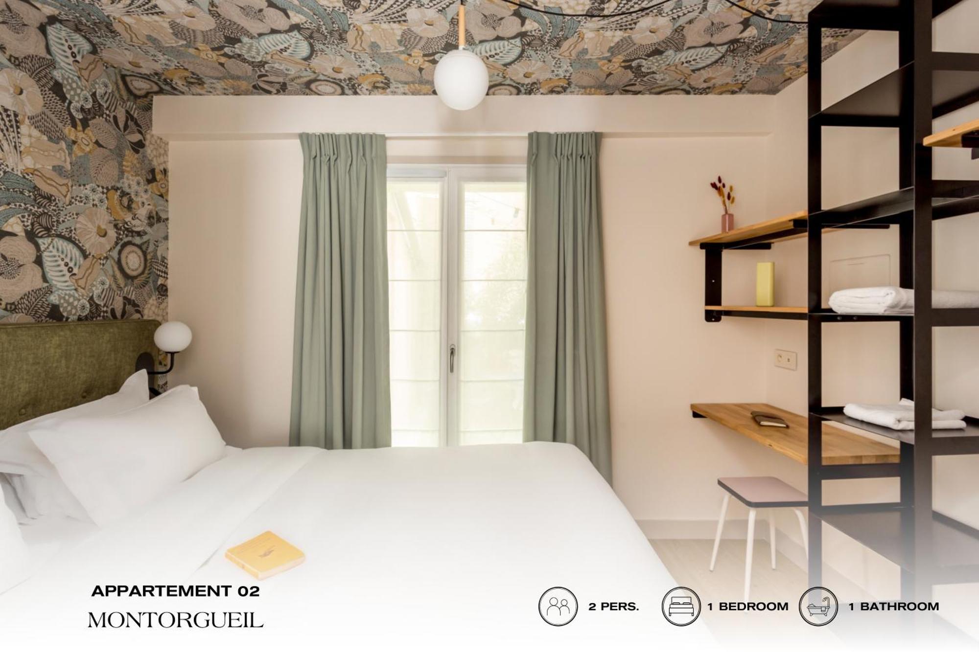 Apartmán Beauquartier - Montorgueil Paříž Exteriér fotografie