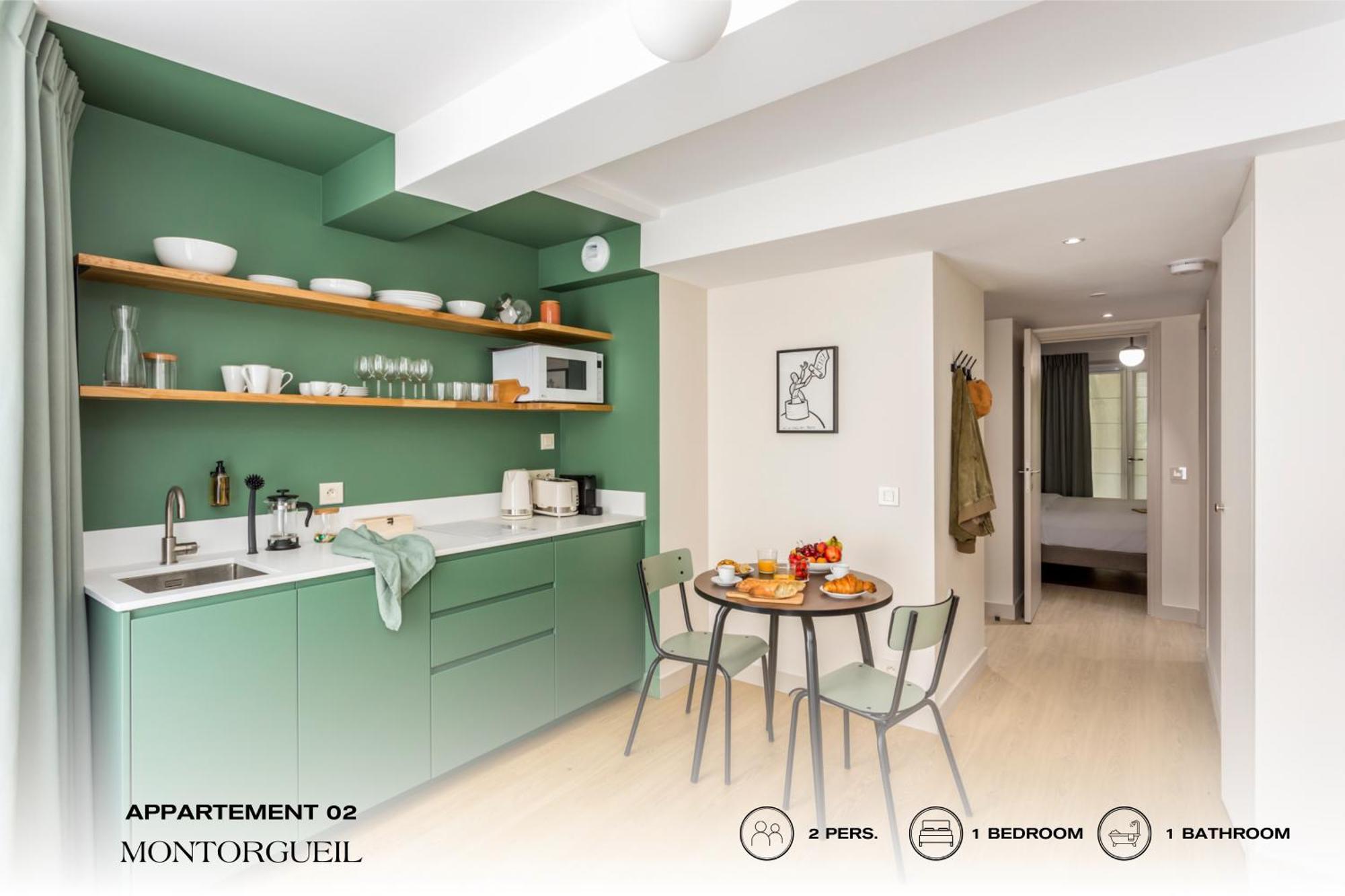 Apartmán Beauquartier - Montorgueil Paříž Exteriér fotografie