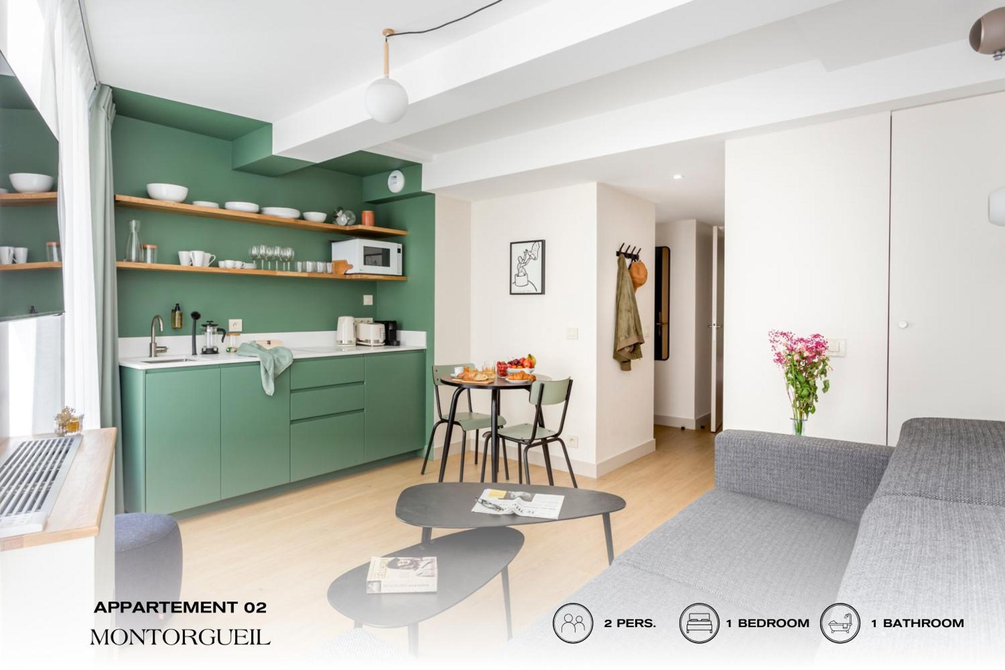Apartmán Beauquartier - Montorgueil Paříž Exteriér fotografie